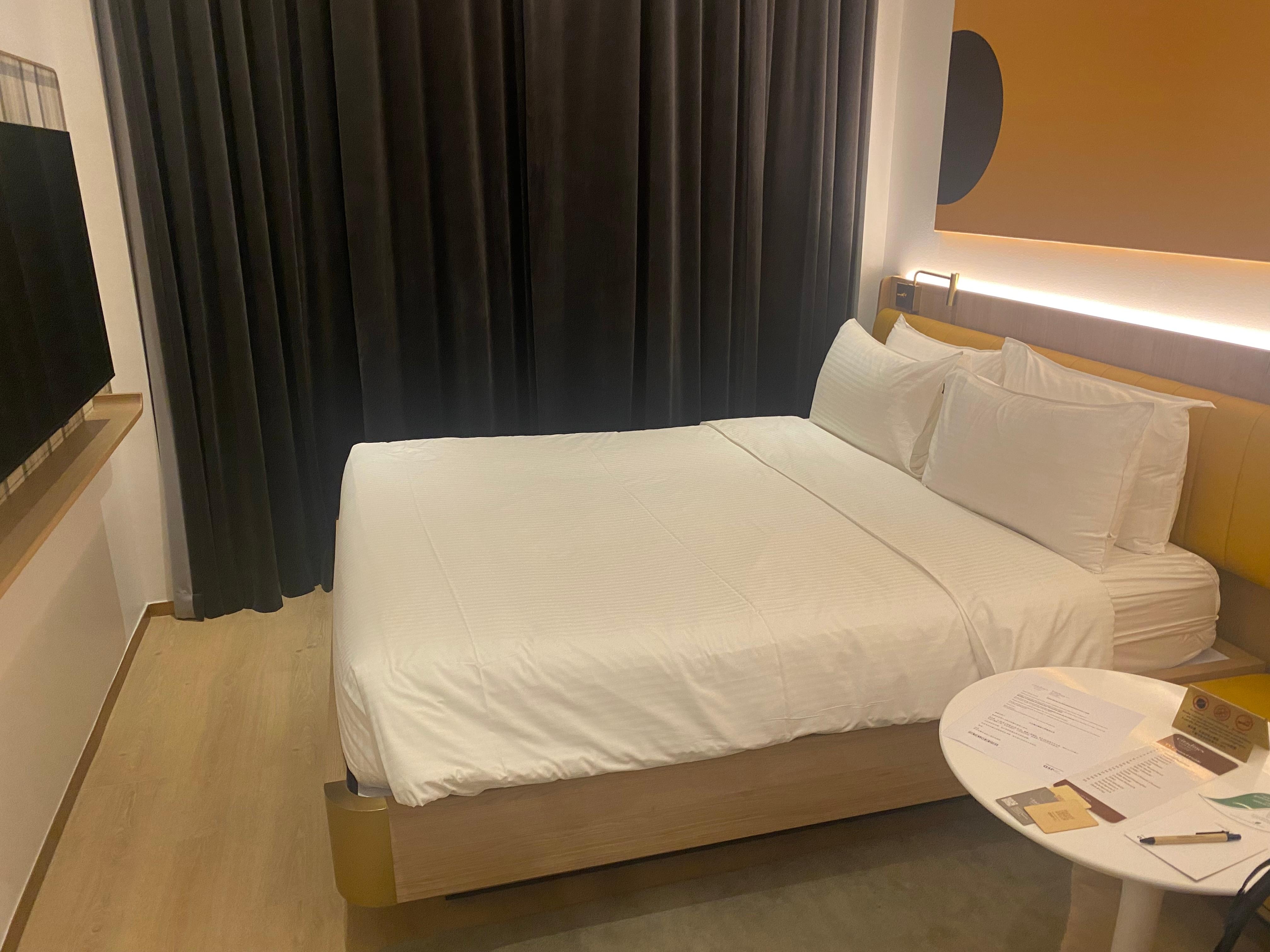 Zimmer mit Queensbett