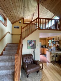 Looking toward loft