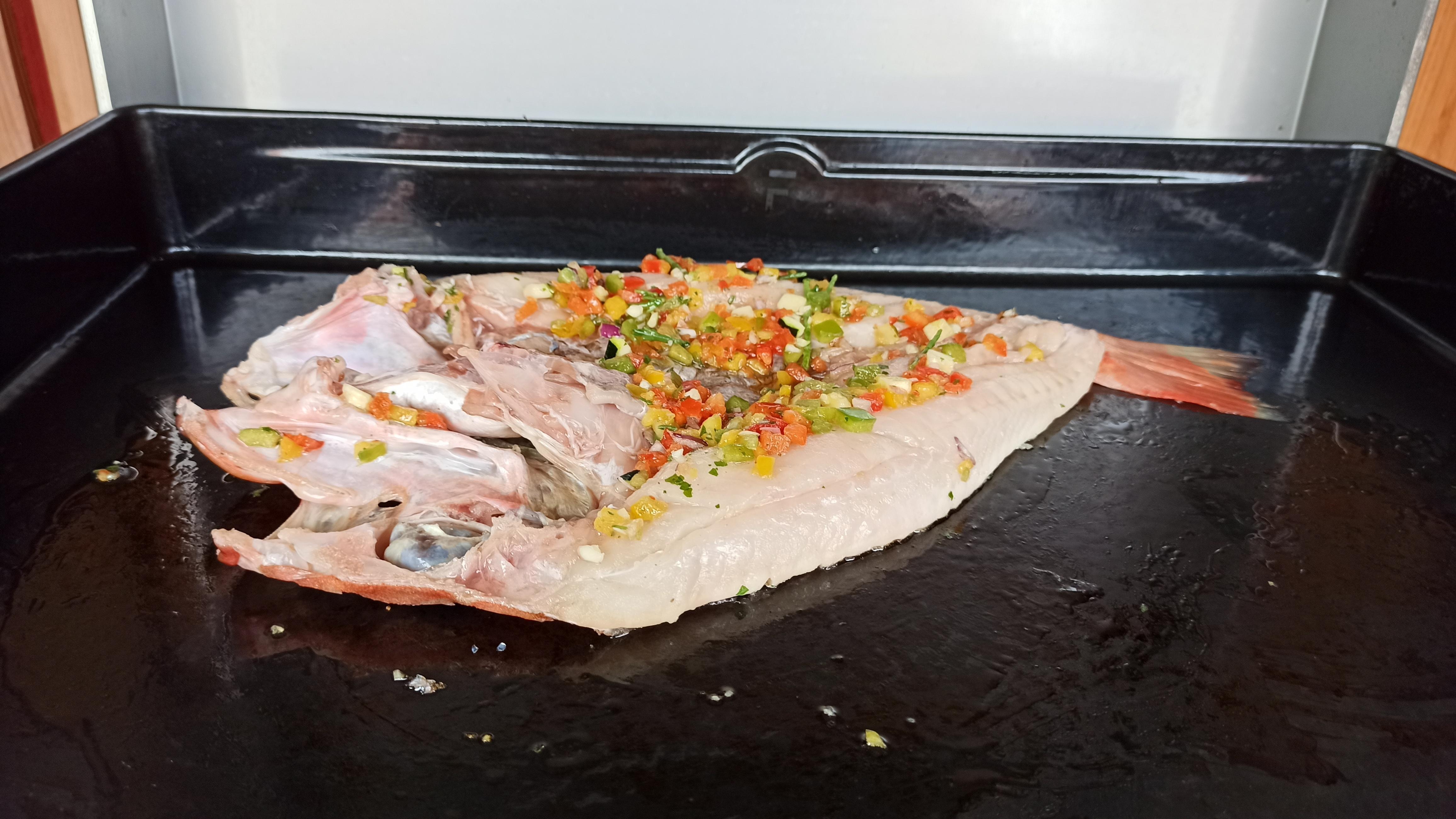 Dorade sebaste sur la plancha