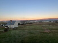 Sunset from the front window