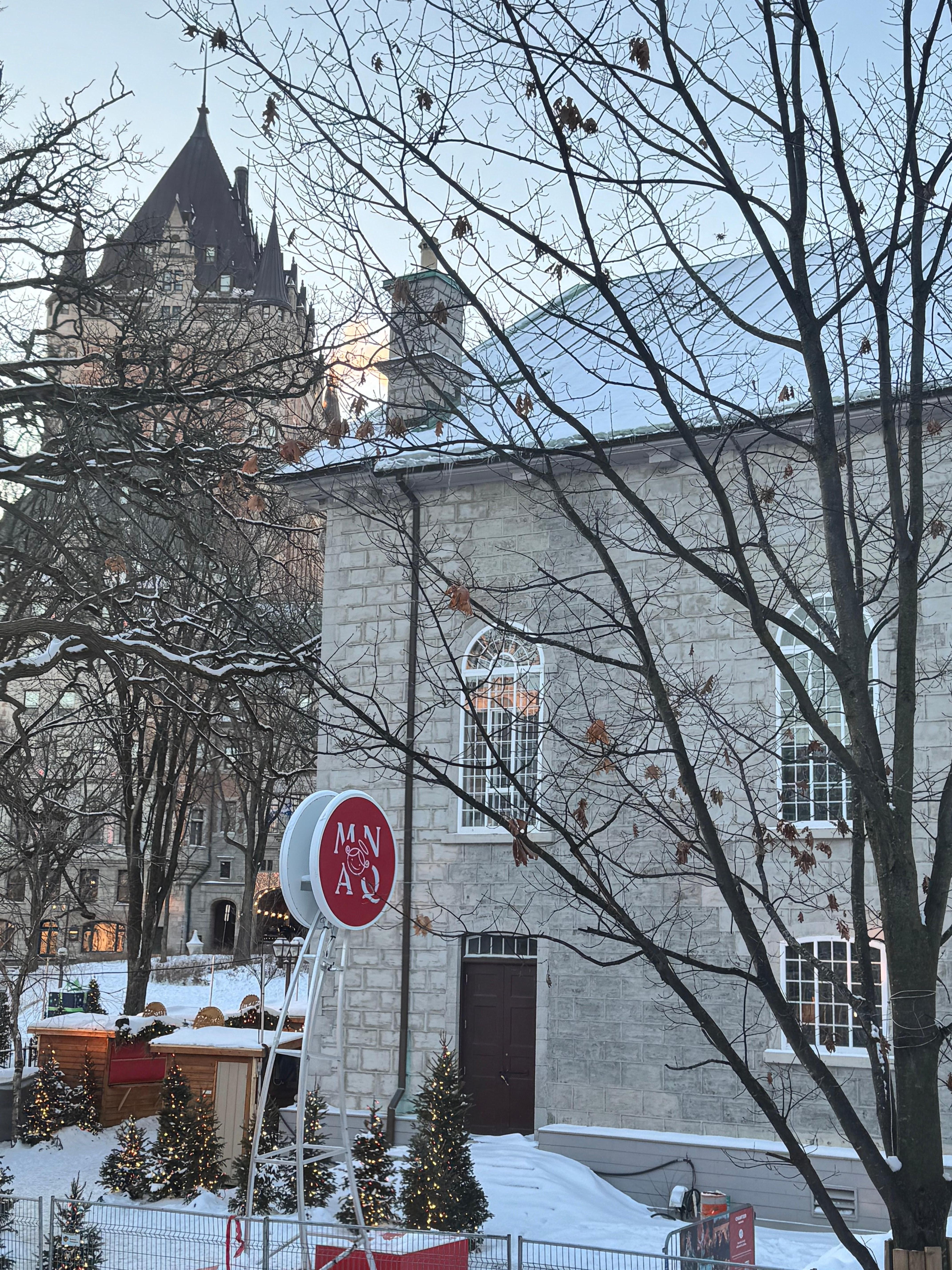 View from our room on the 2nd floor