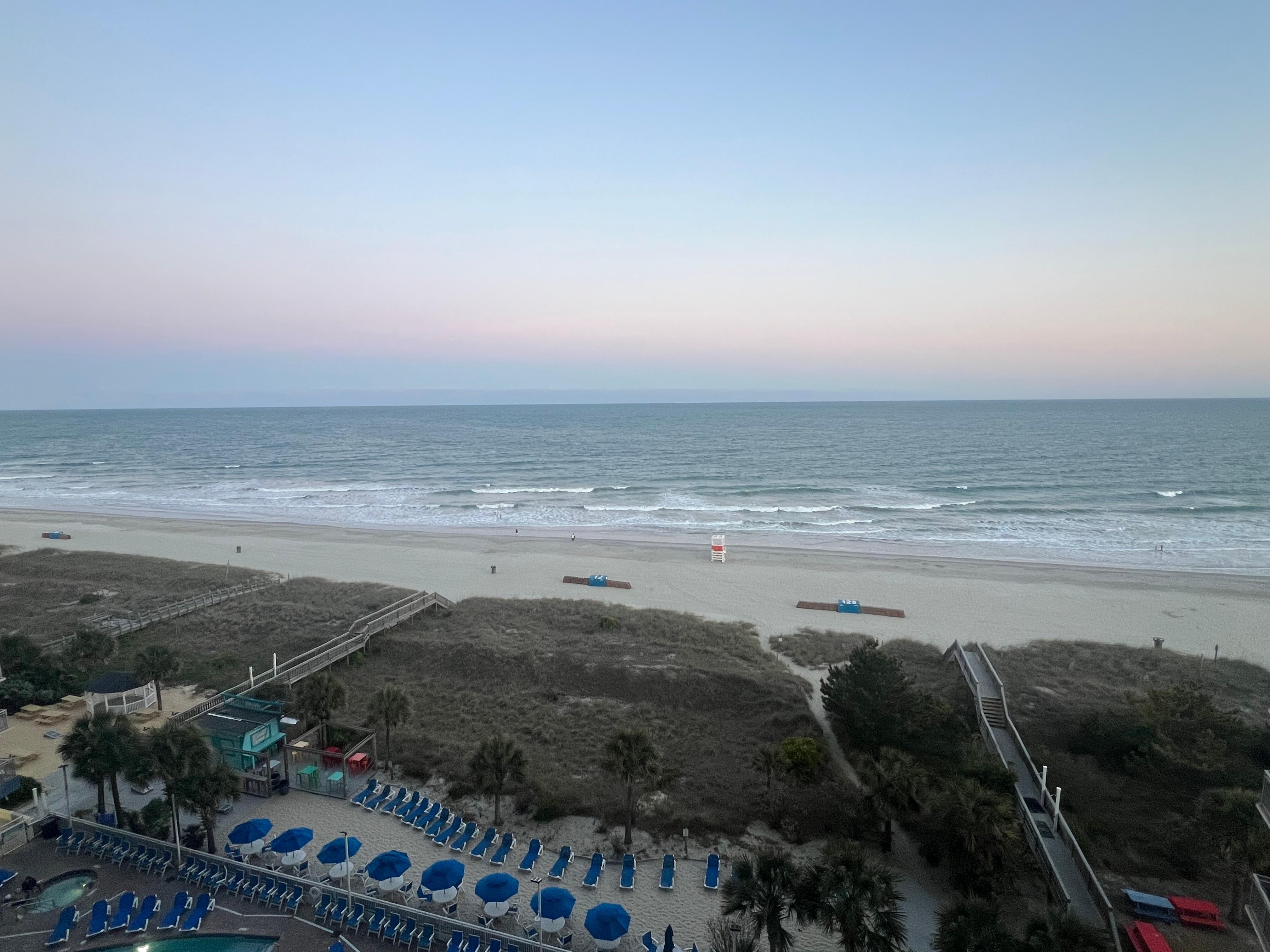 The view from my 8th Floor room 