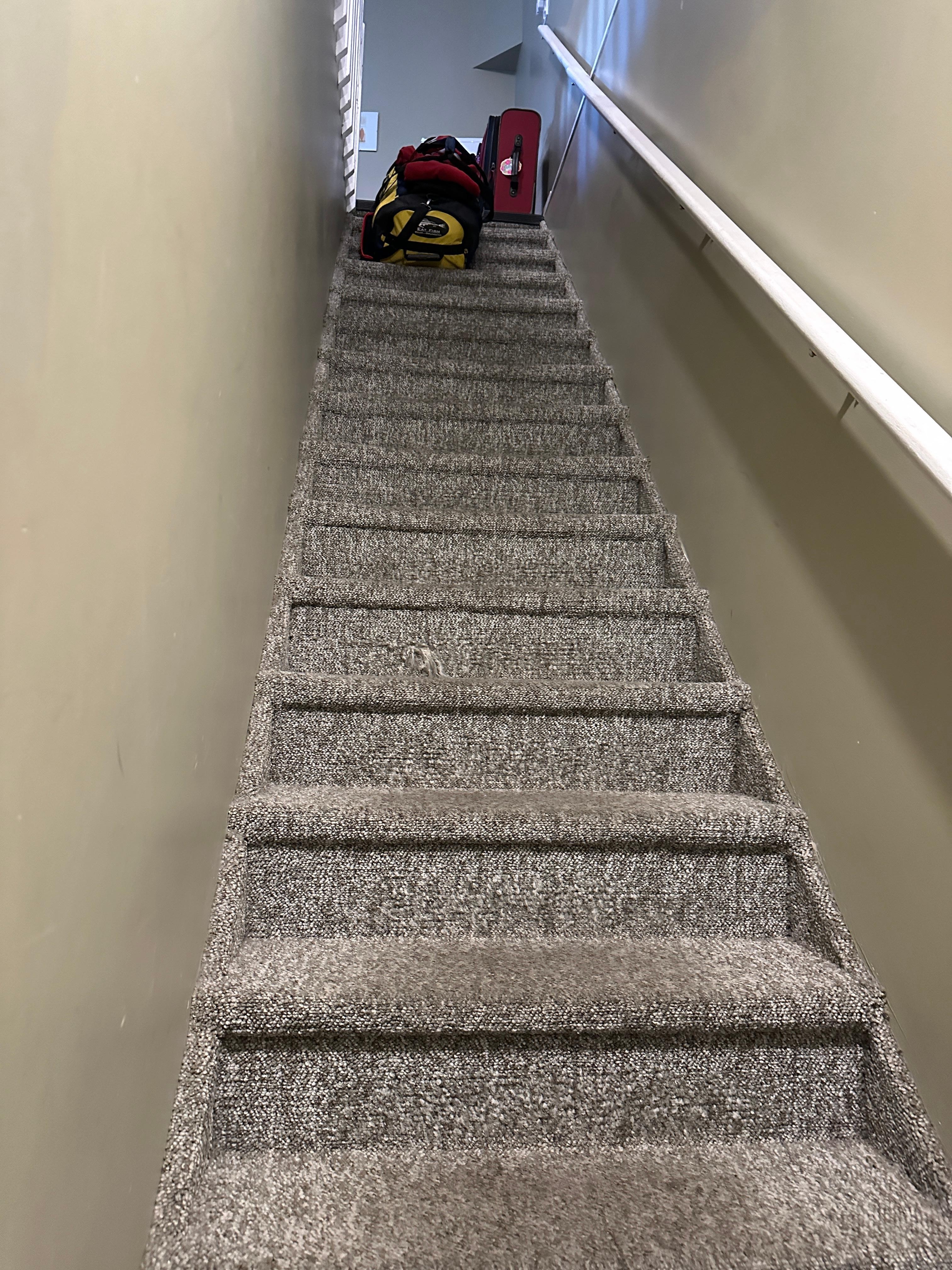 Sooo many narrow steps 