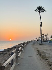 Evening sunset during my regular run.