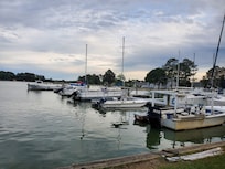 Marina across the street from cottage
