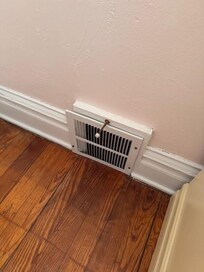 Just one example of a handyman special fix rigged into place.
