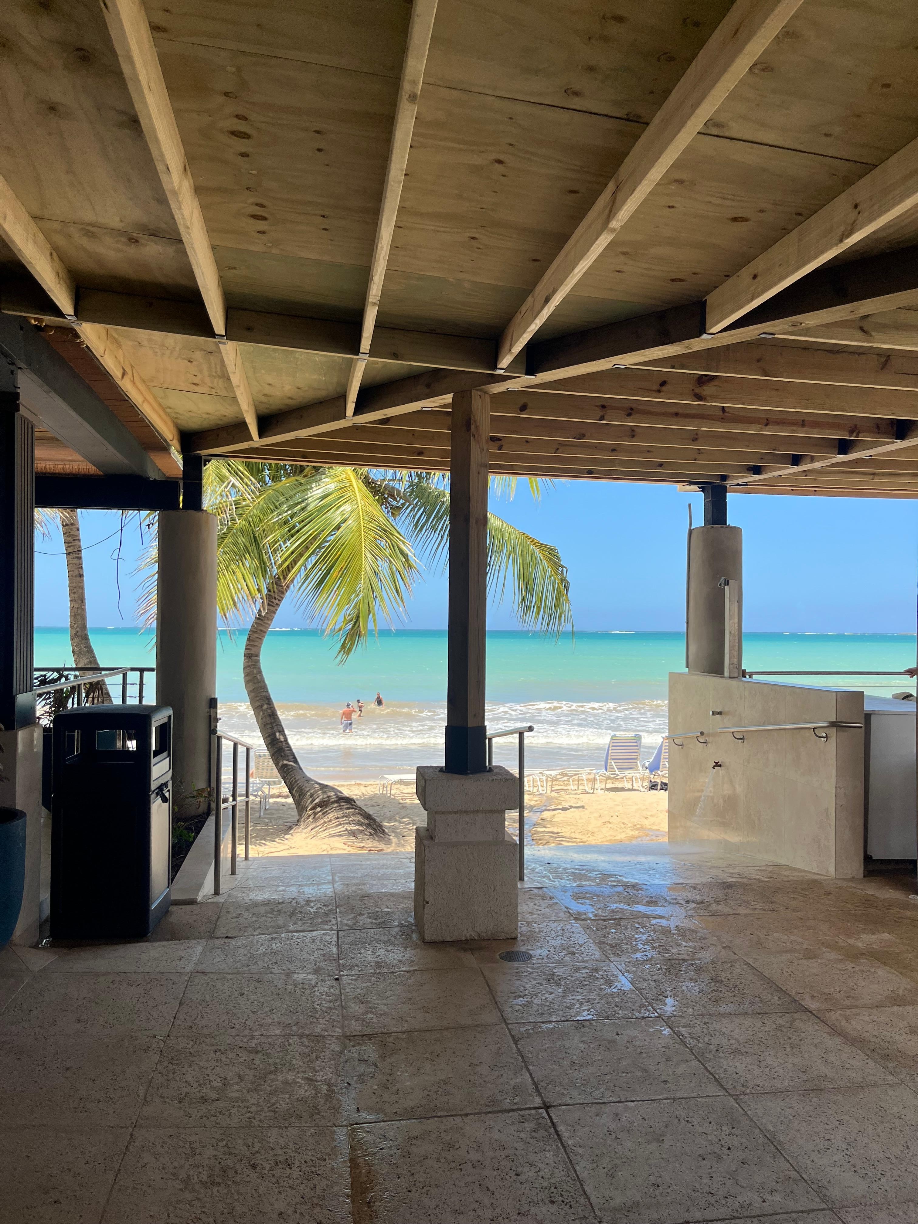 Took this at the Beach club from the bar view.