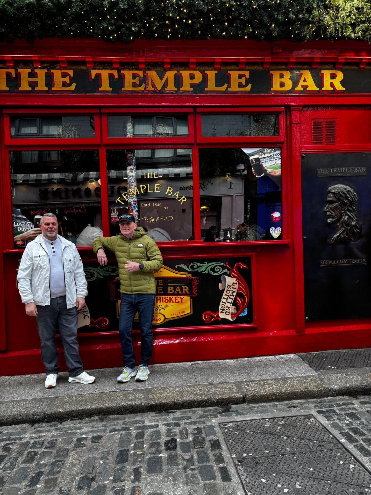 Temple Bar is a must for all