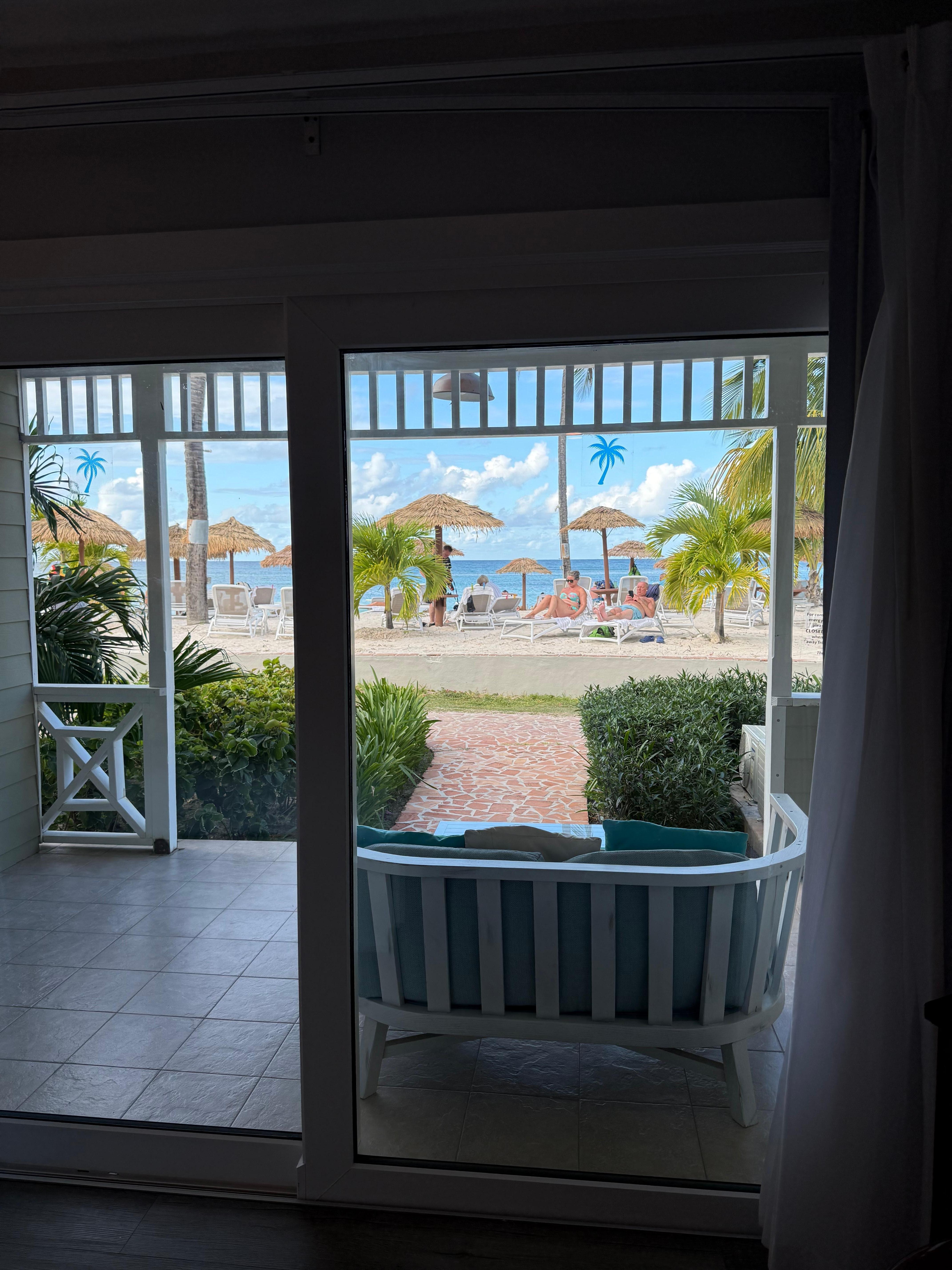 View from Beachfront Room
