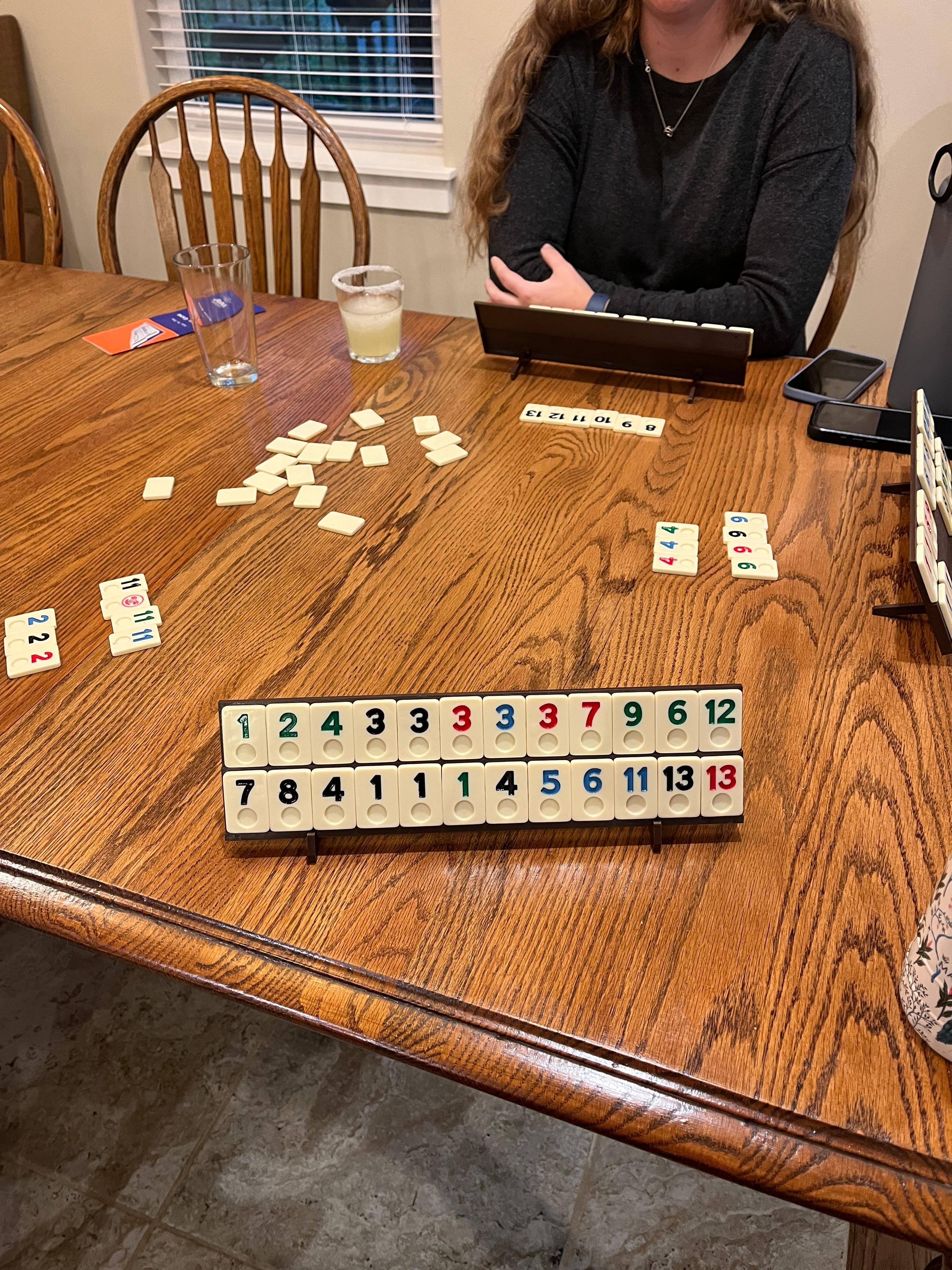 
Game of rummycube. I did terrible that round.😳