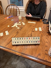 Game of rummycube. I did terrible that round.😳