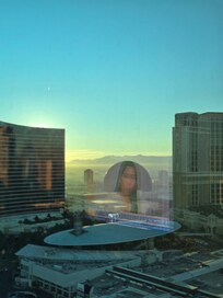 View from living room.