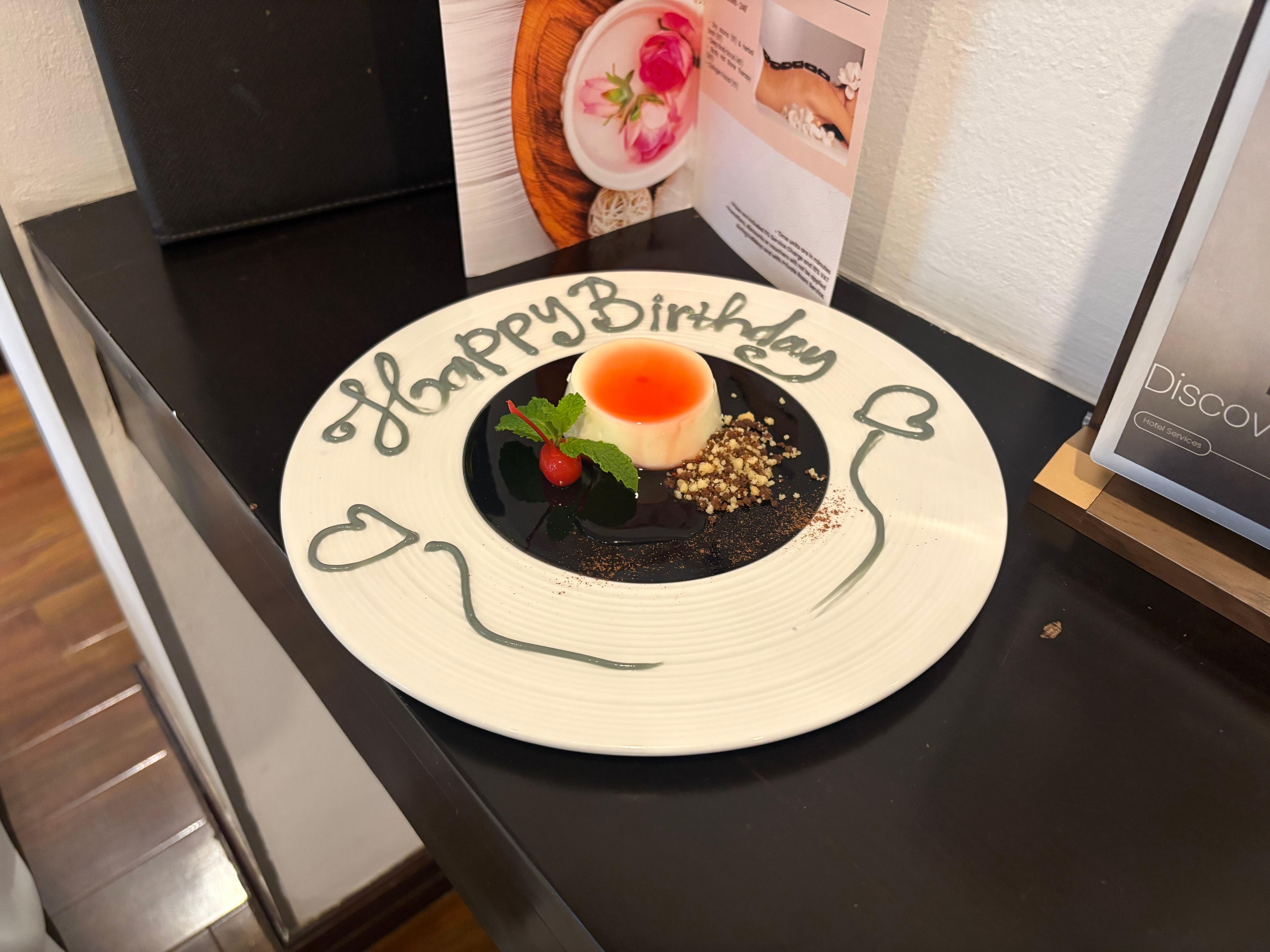 サイプライズのバースデープリン