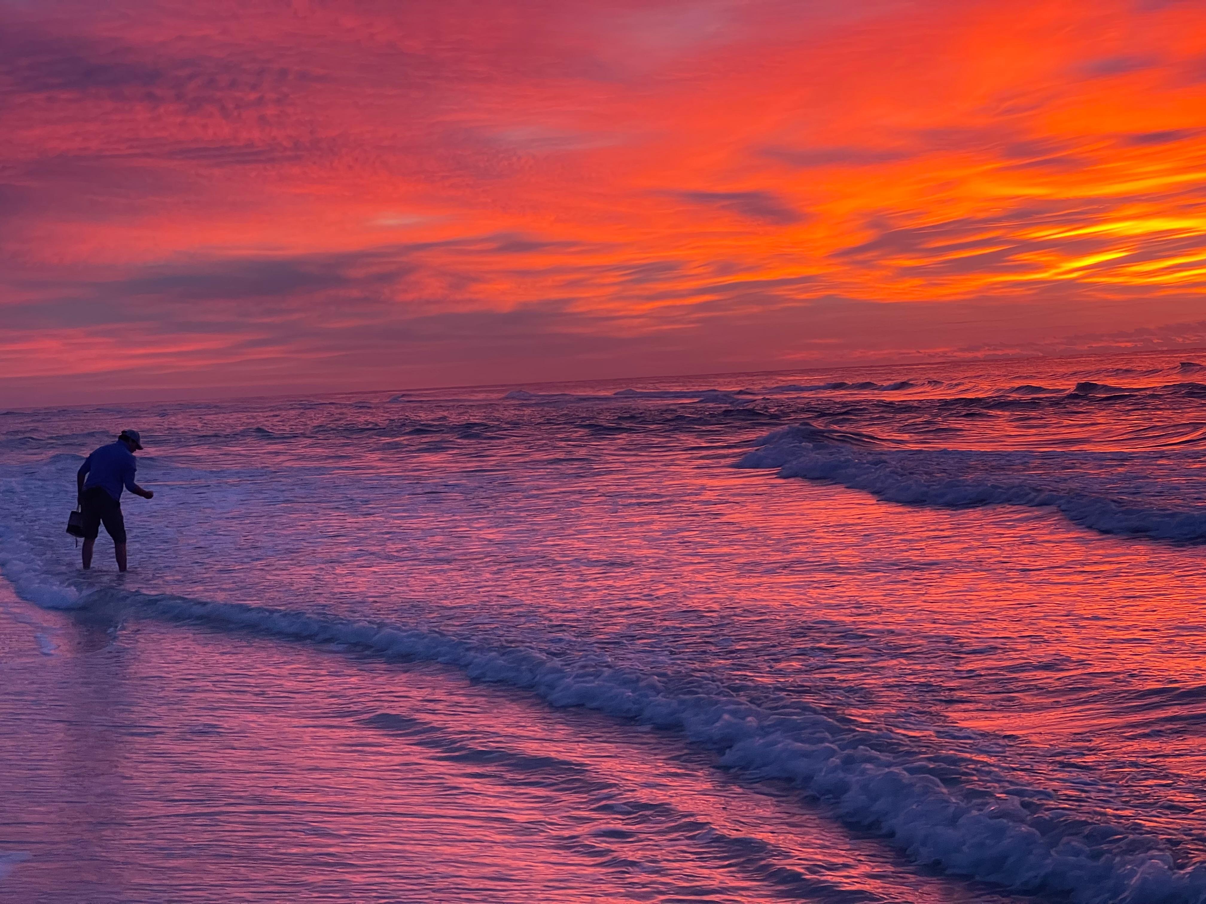 Sunrise without filters