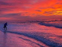 Sunrise without filters