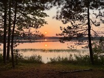 View from cabin deck