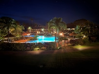 Pool from the balcony