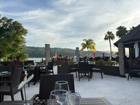 View from the Italian restaurant