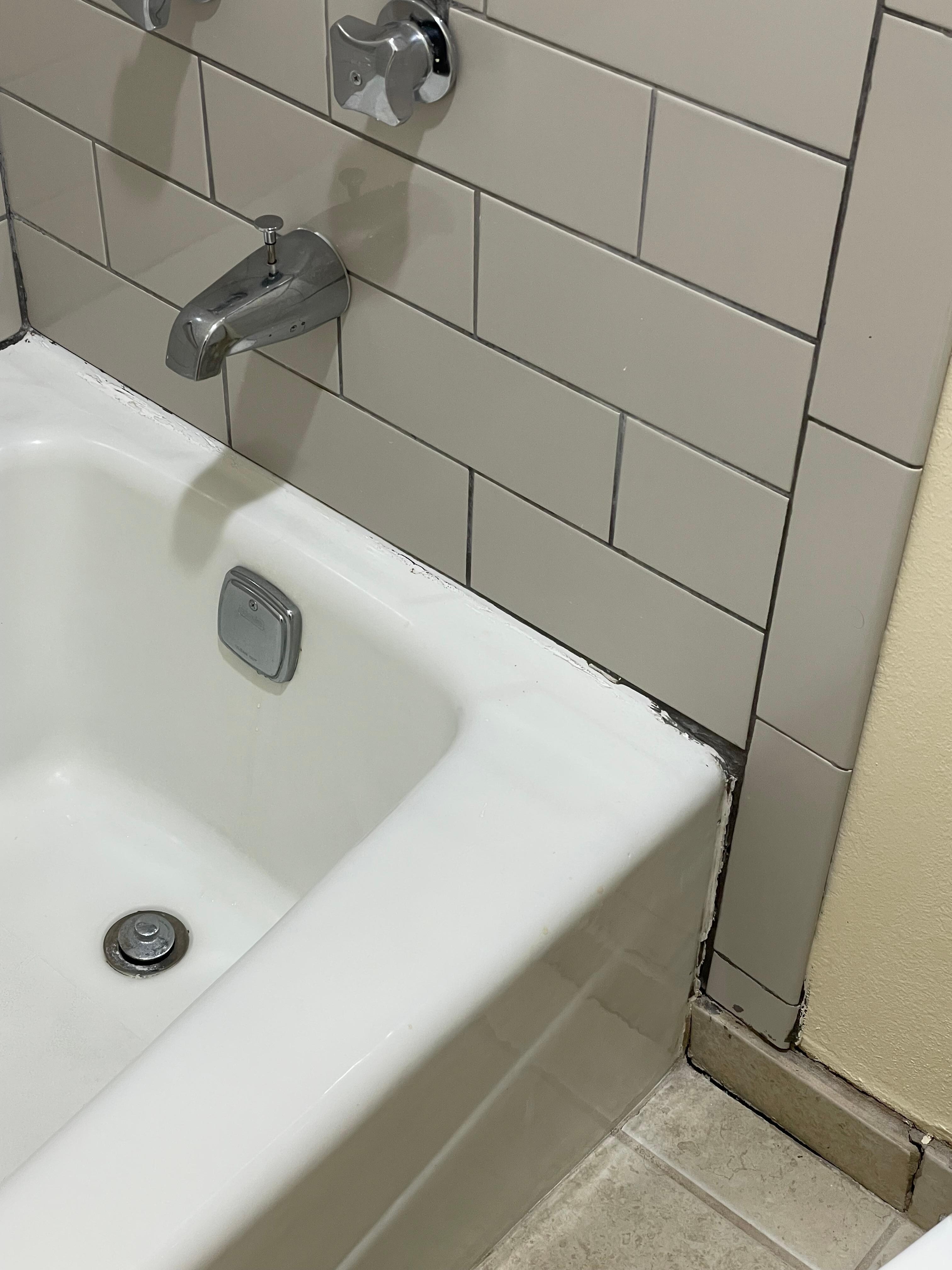 Rough edge bathroom-