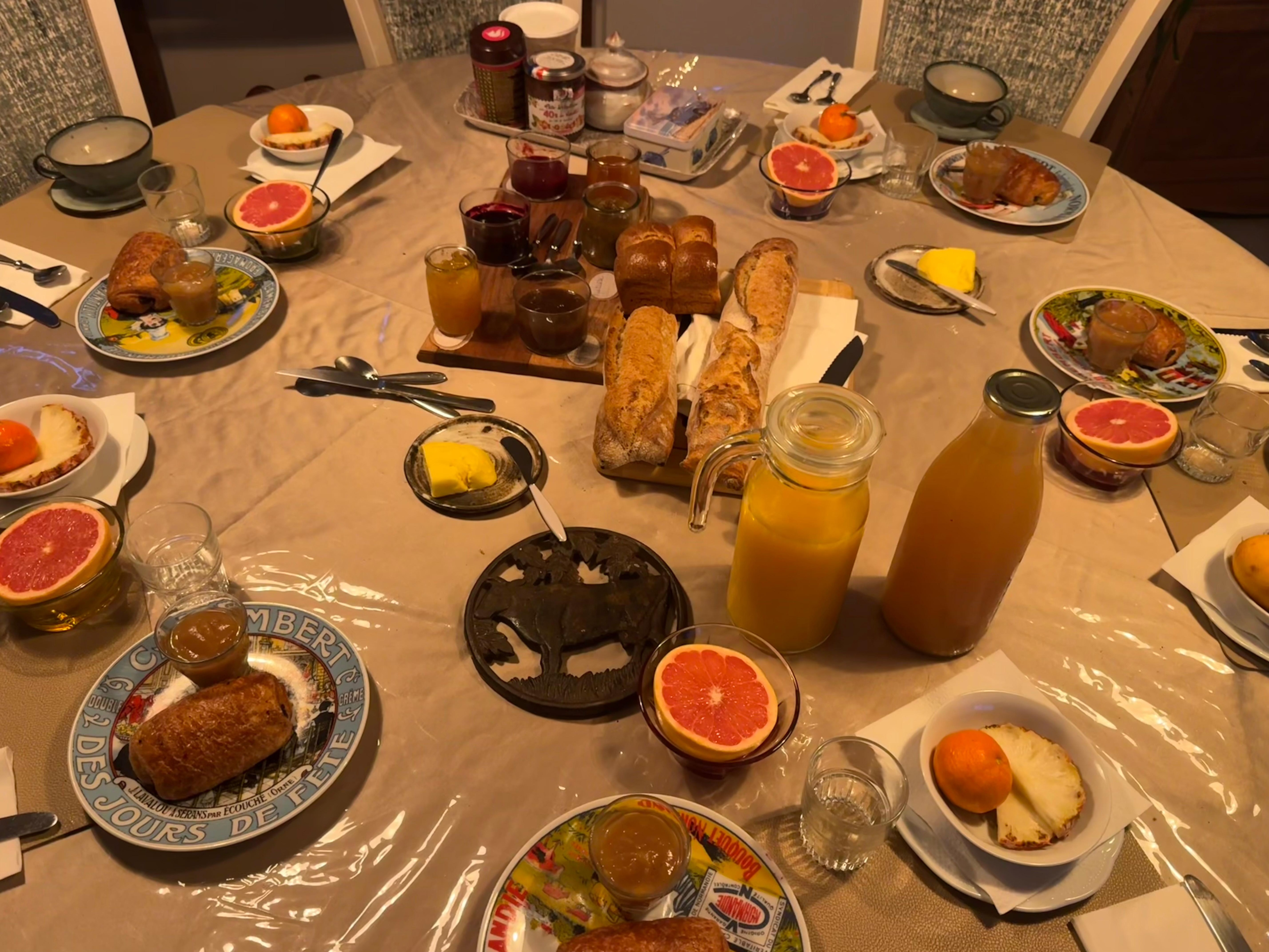 This was breakfast, but if you had any specific suggestions they can make it happen for you. 