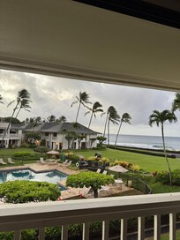 View from the upstairs primary bedroom