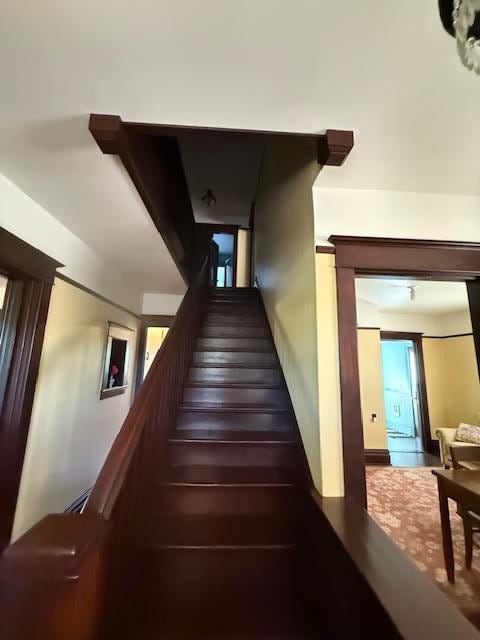 Stairs to bedrooms