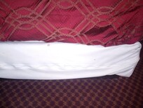 Dirty box spring cover