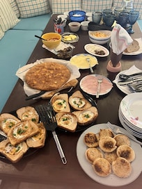 The daily breakfast was so delicious!