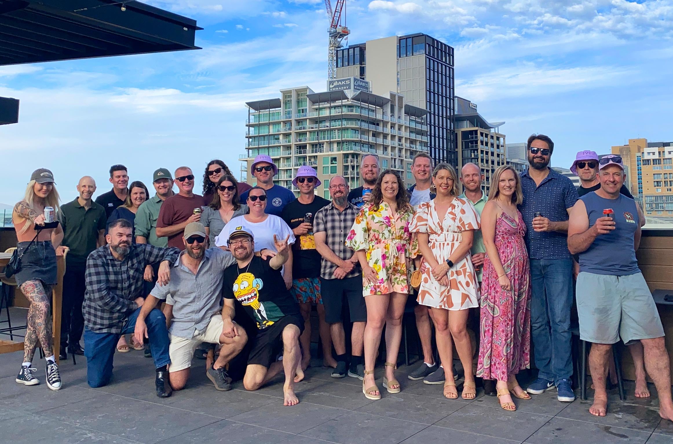 Great rooftop pool area!