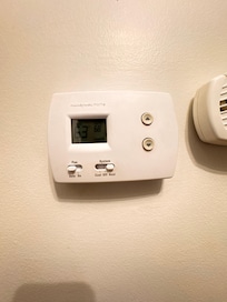 No heat in an older home with drafty windows and doors, poorly insulated