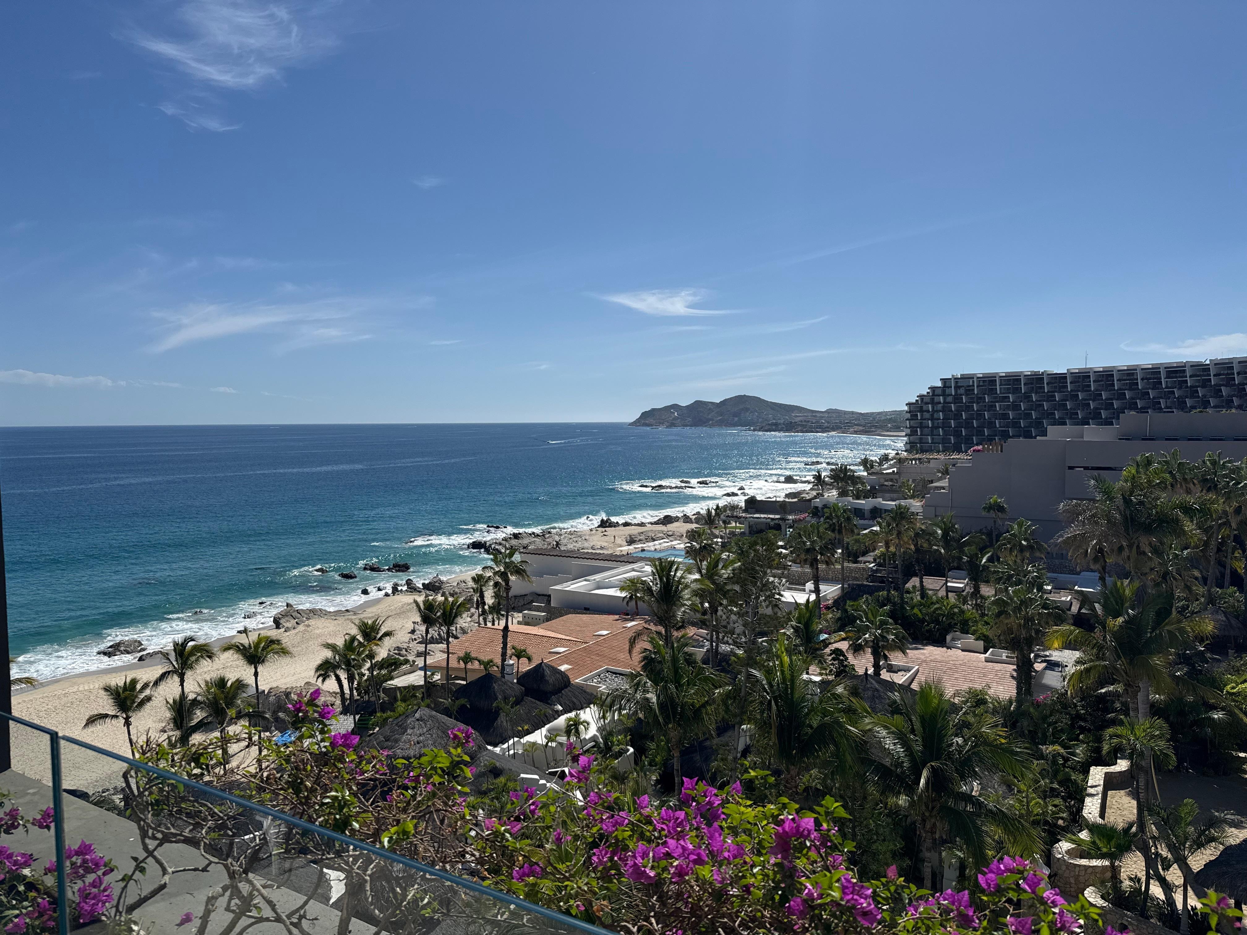 View from our Ocean View Jr Suite.