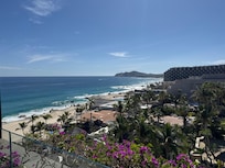 View from our Ocean View Jr Suite.