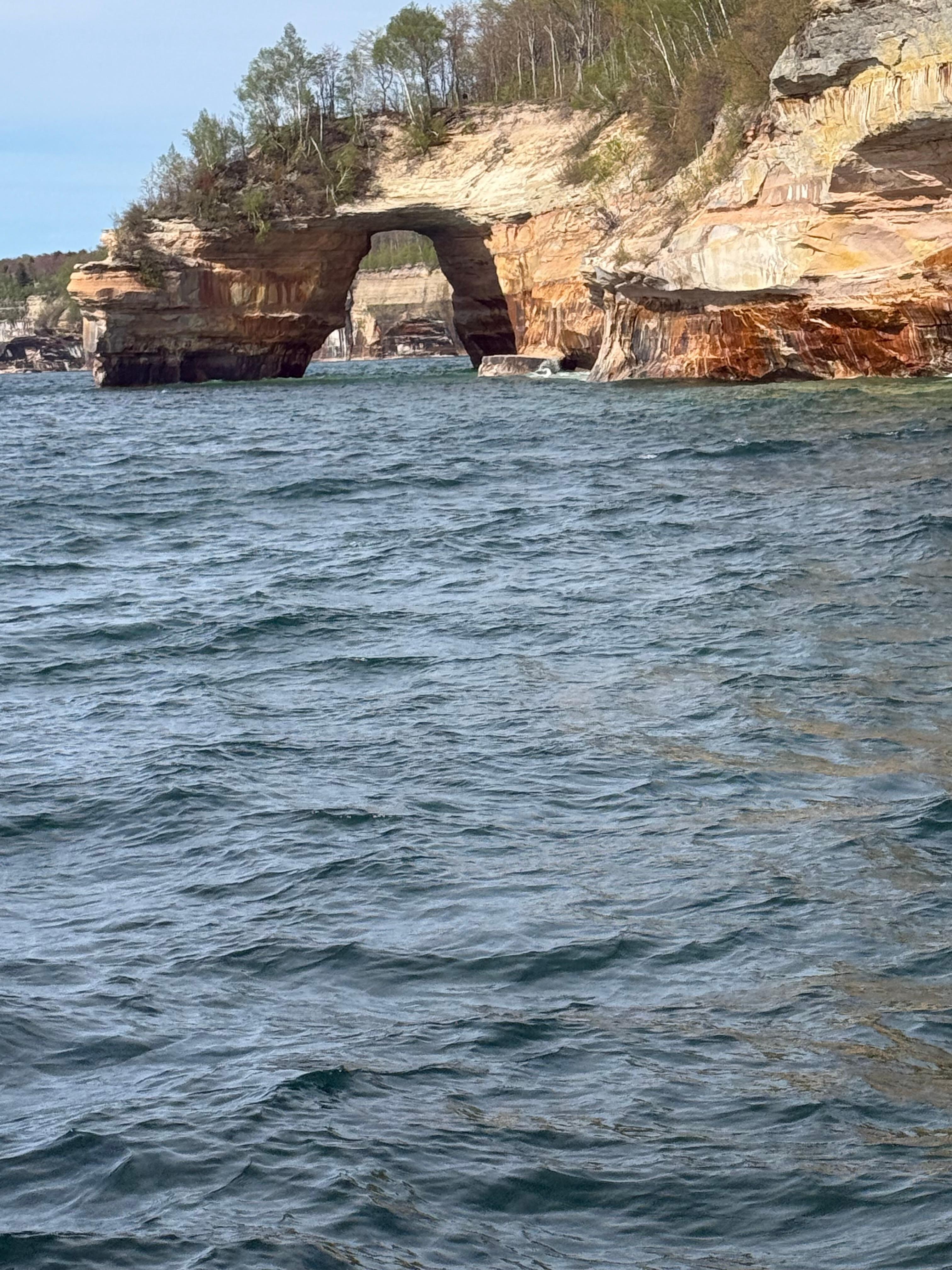Be sure to take one of the cruises to view Pictured Rocks from the water. You can walk to the dock from the house. 
