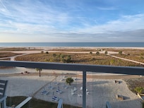 View from the balcony.