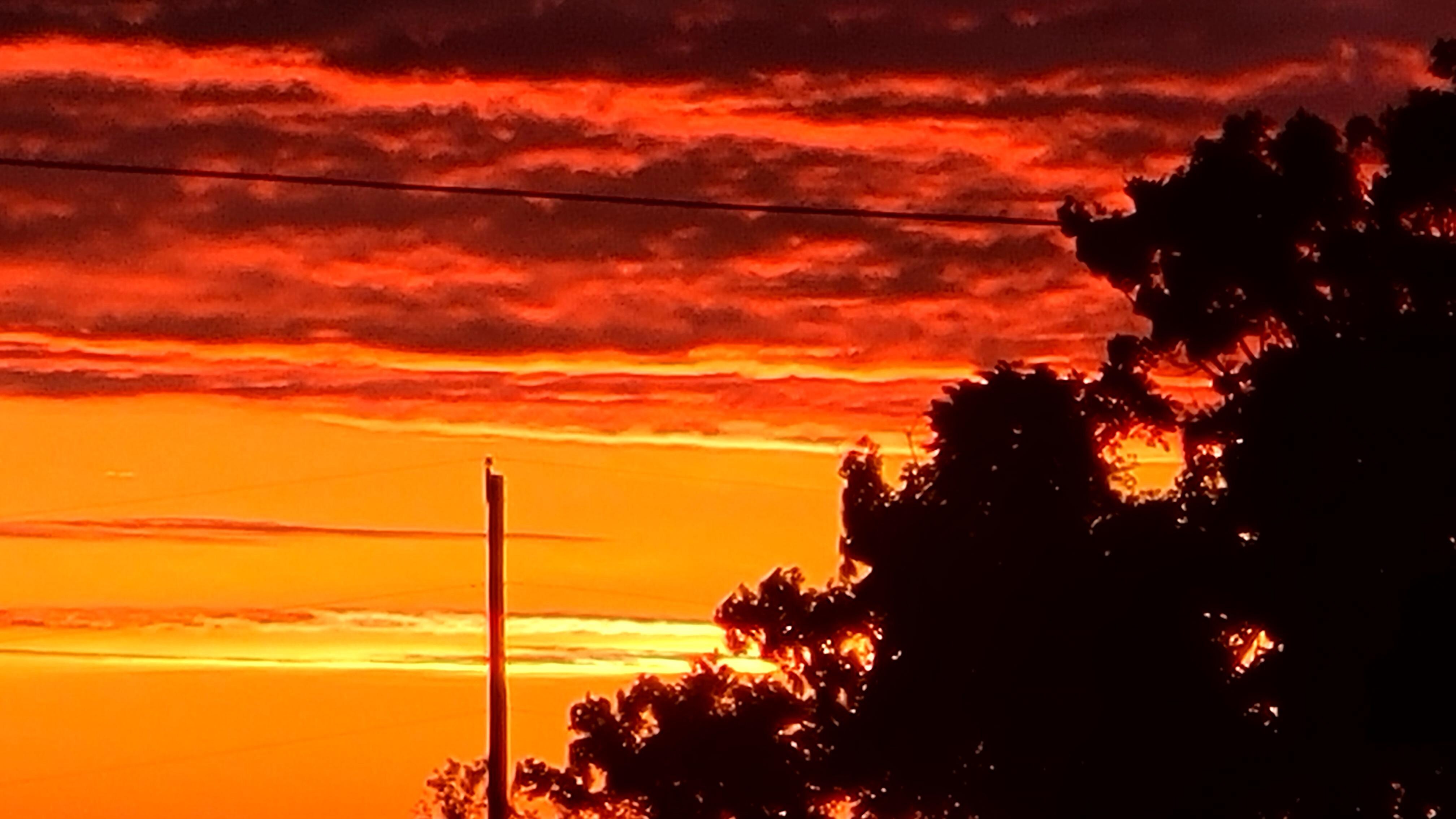  Front Porch morning sky @ the Lodge