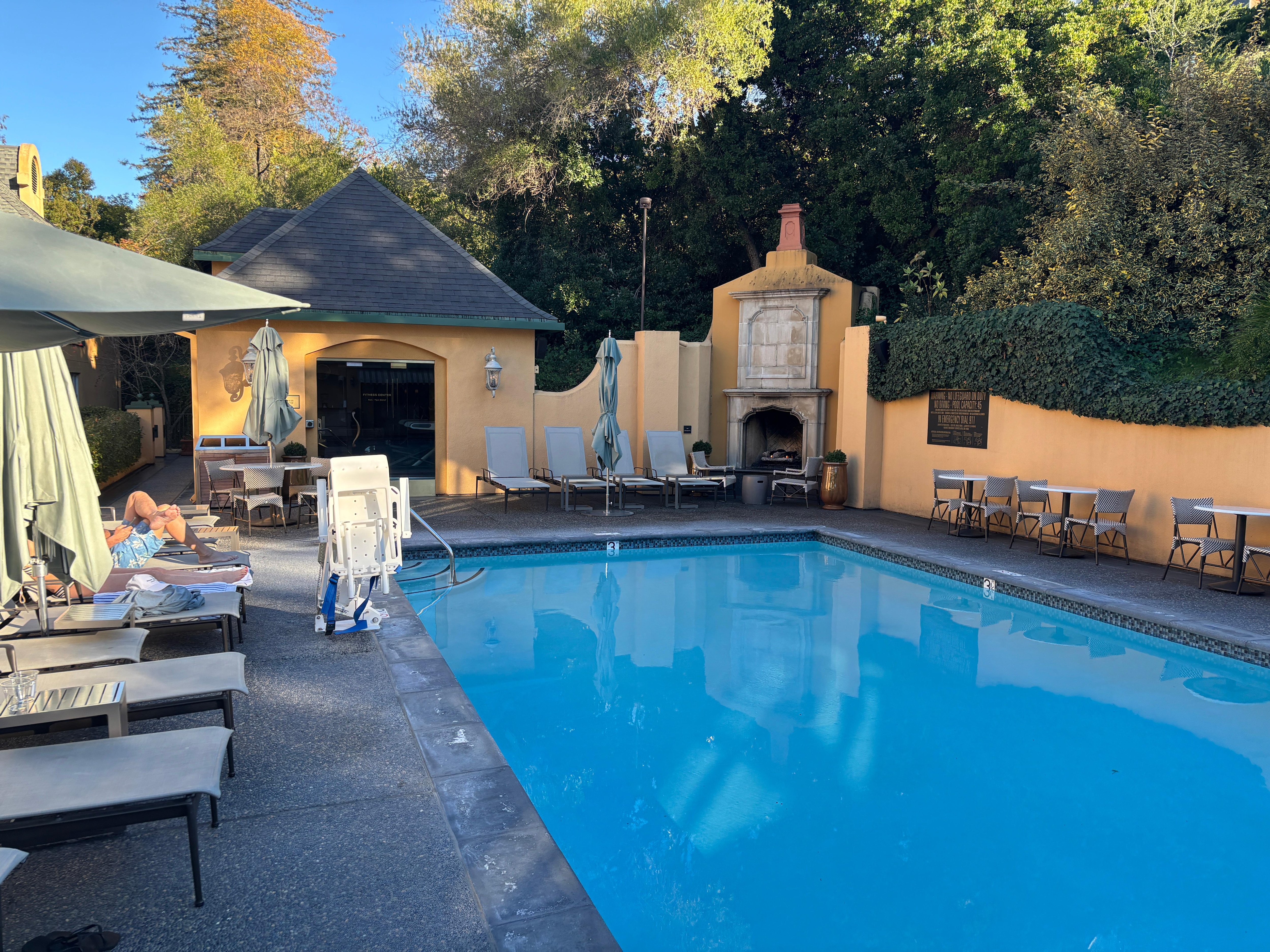 Pool and fitness suite 