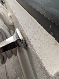 Anything attached to the wall was either coming out or installed improperly. If you happen to deal with having to get things right, you'll be annoyed