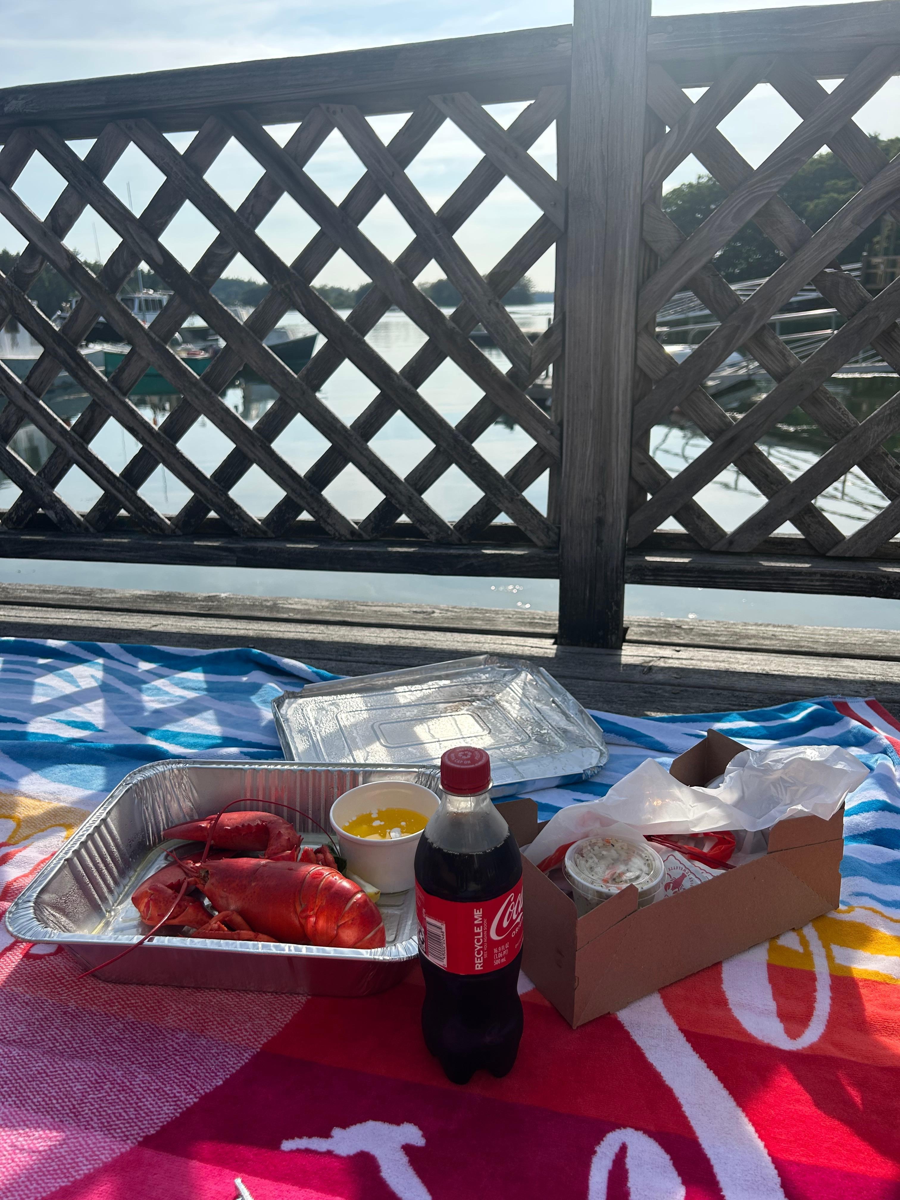 Lobster Lunch from Holbrook’s Harborside Grille
