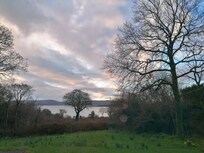 Die wunderbare Aussicht vom Wintergarten