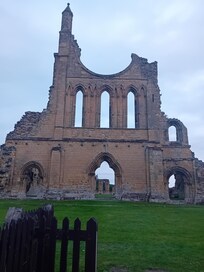 Byland Abbey 10 minute walk from The Stapylton Arms.