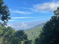 View of Grandfather Mountain of Deck