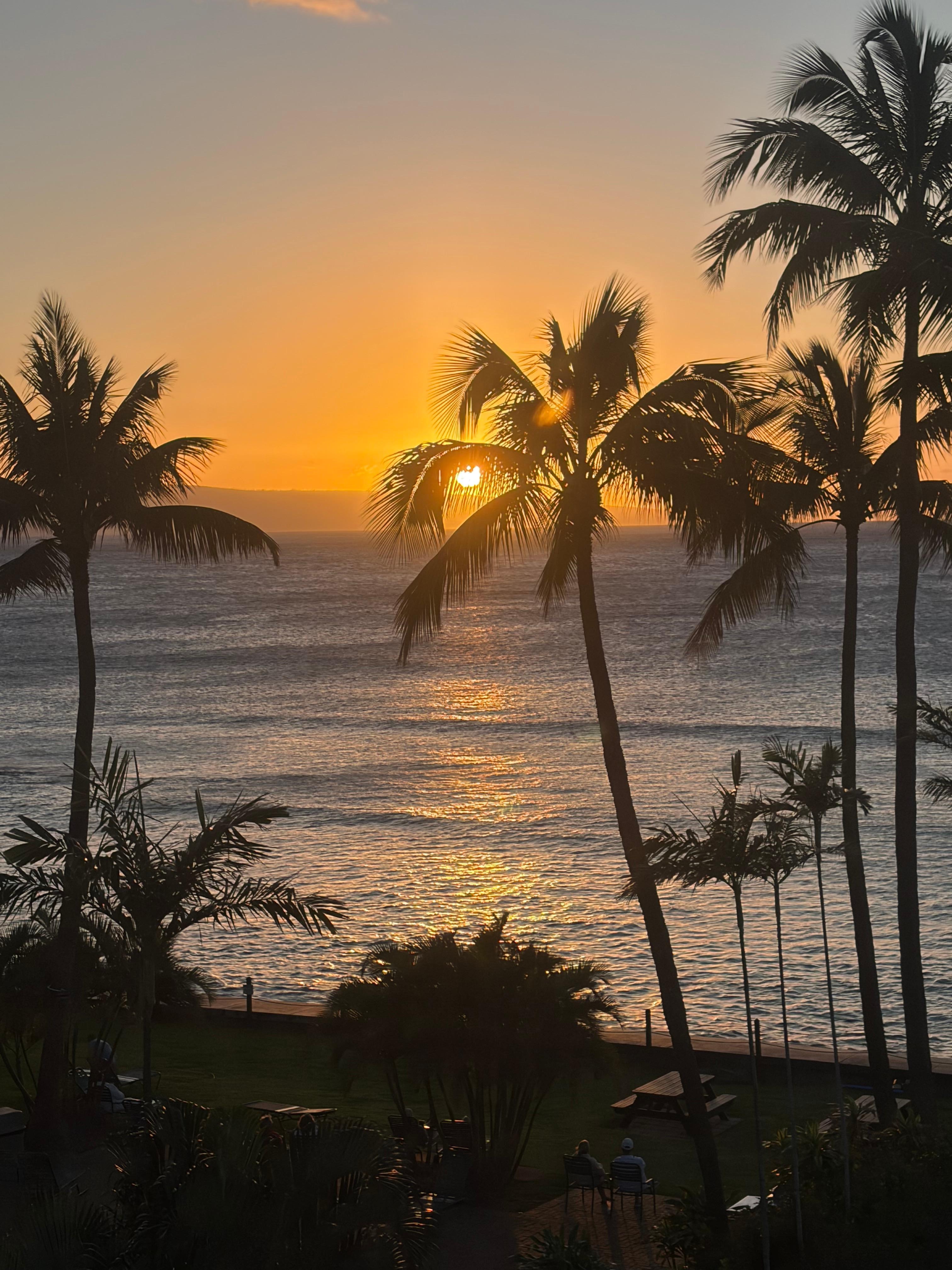Best spot to have cocktail hour and watch the sunset.