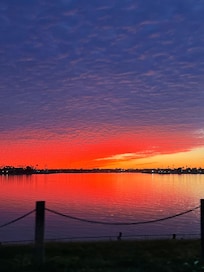Sunsets are amazing! The view from the patio is great!
