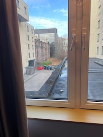 The «nice» view…