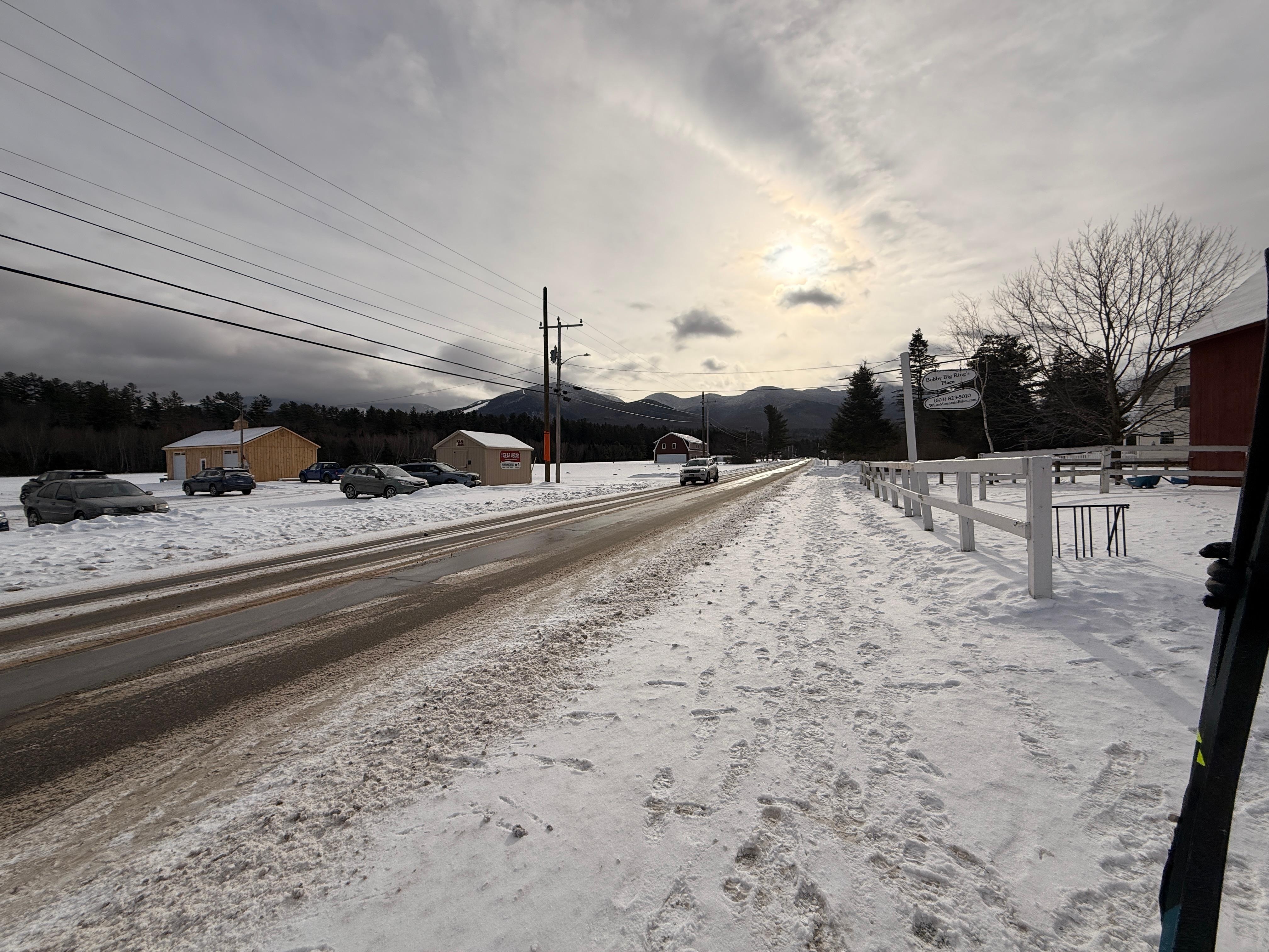 Just look at all that beautiful snow!