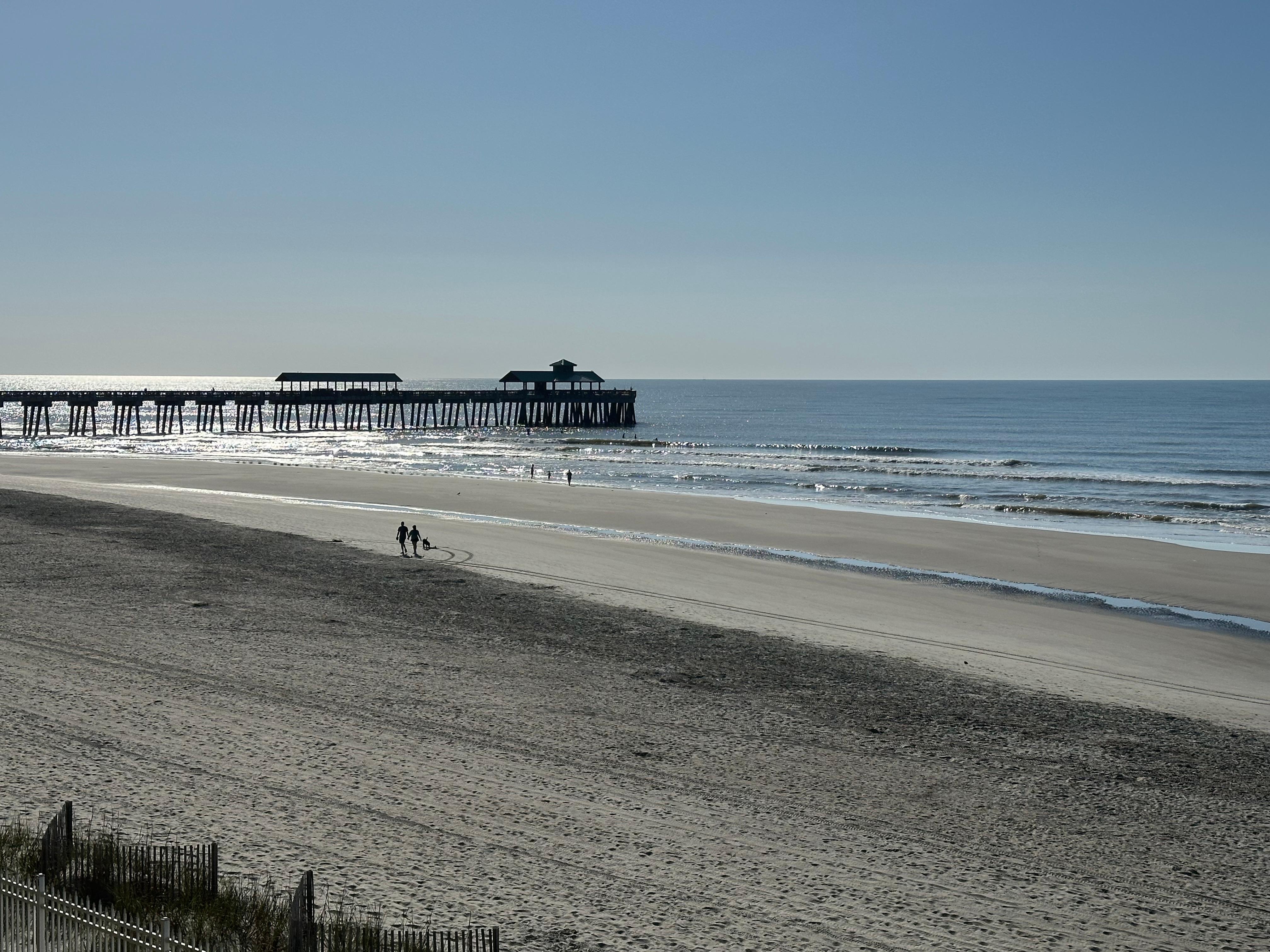 Photo was taken from the balcony. 