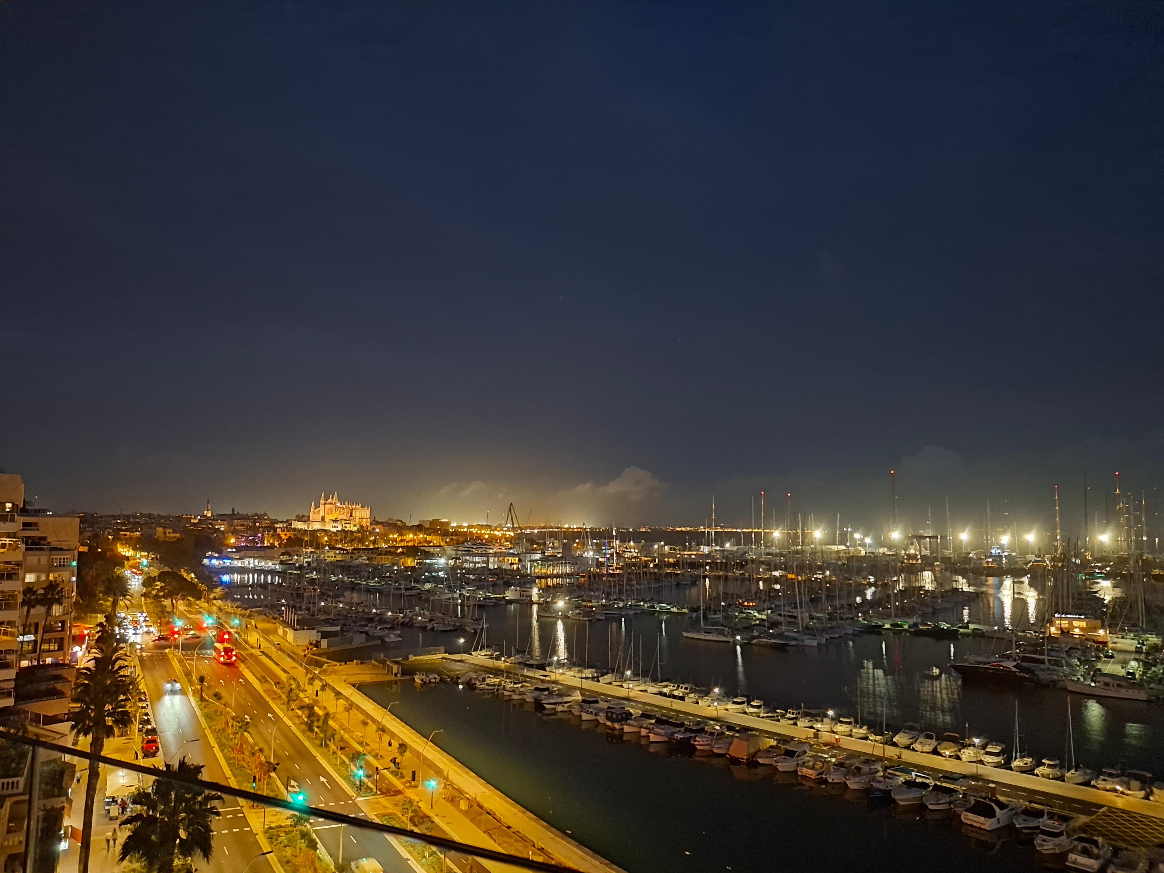 View from balcony of room 714