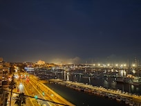 View from balcony of room 714
