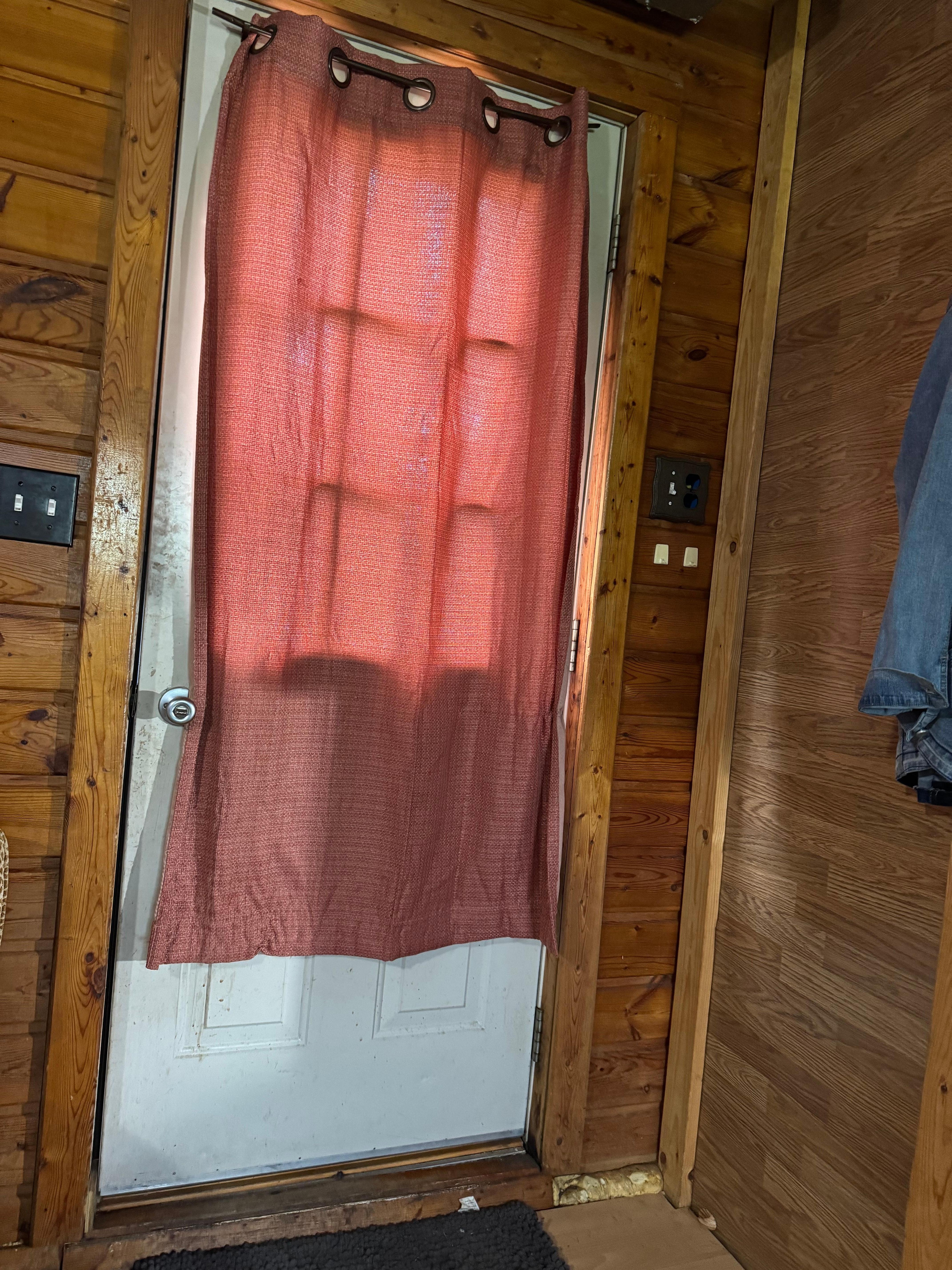 Beautiful front door with no key given