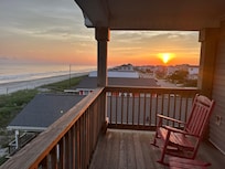 Perfect sunset view